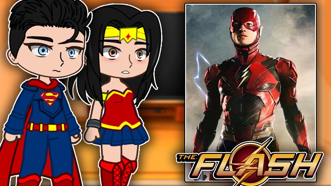 Justice League React To Flash | Barry Allen | Gacha react