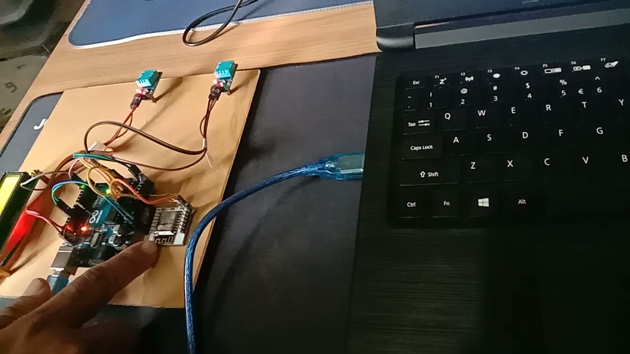 PROJECT #050 : IOT SEND EMAIL NOTIFICATION BASE ON TEMPERATURE THRESHOLD WITH ARDUINO AND ESP8266