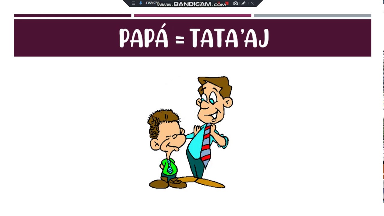 LA FAMILIA EN KAQCHIKEL