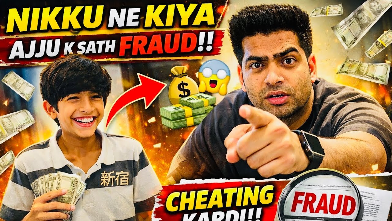 Ajju Ke Sath Sabse Bada Fraud! Nikku Ki Shararat 😂|| Daksh0008 @Ajju0008YT 