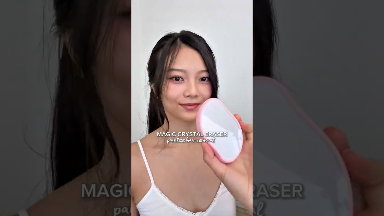 Magic hair eraser 🪄🔮✨ #hairremoval #hair