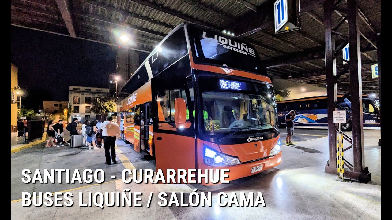 Buses Liquiñe - Santiago a Curarrehue