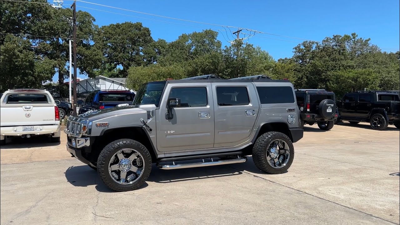 2008 Hummer H2 SUV Luxury Graystone Metallic with Sedona 41k miles