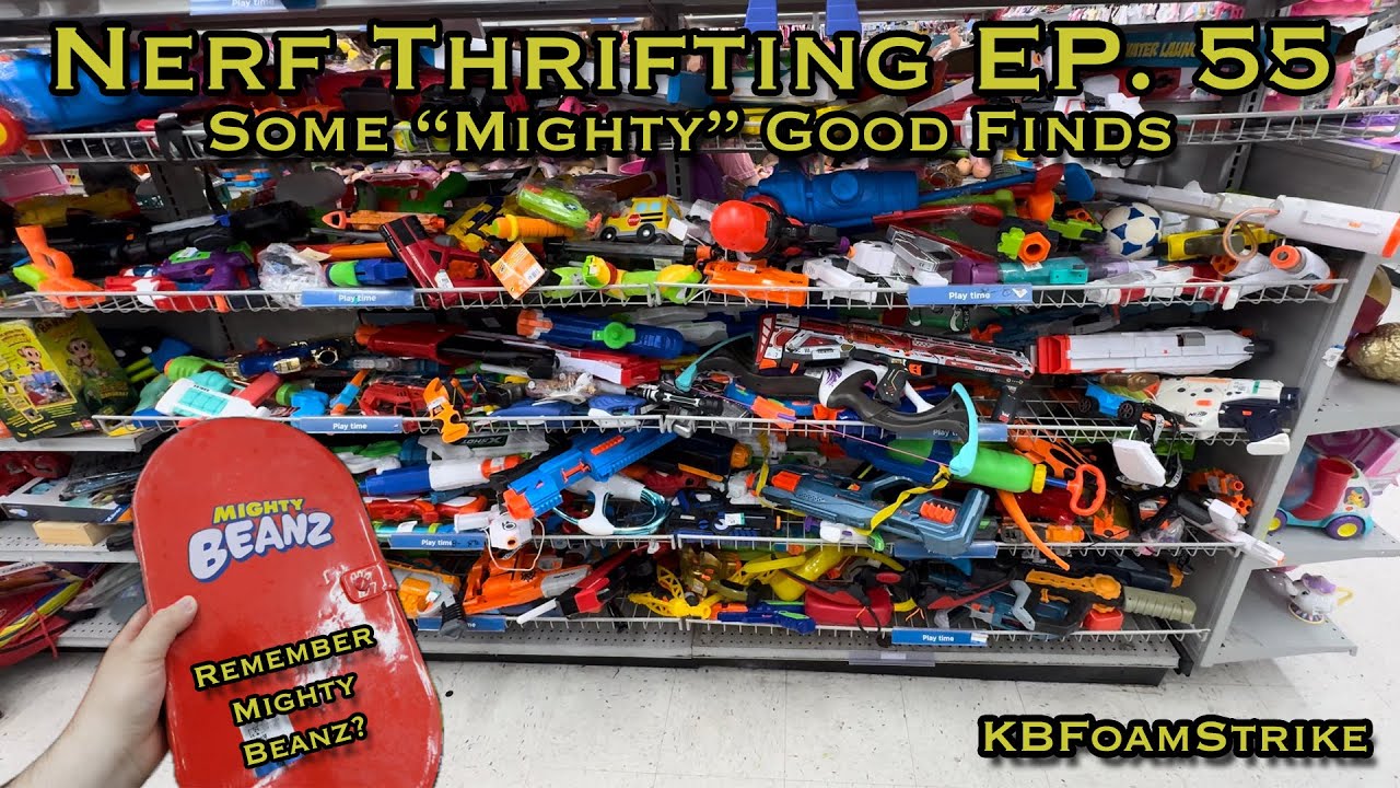 KBFoamStrike's NERF THRIFTING Vlog EP. 55: Some 