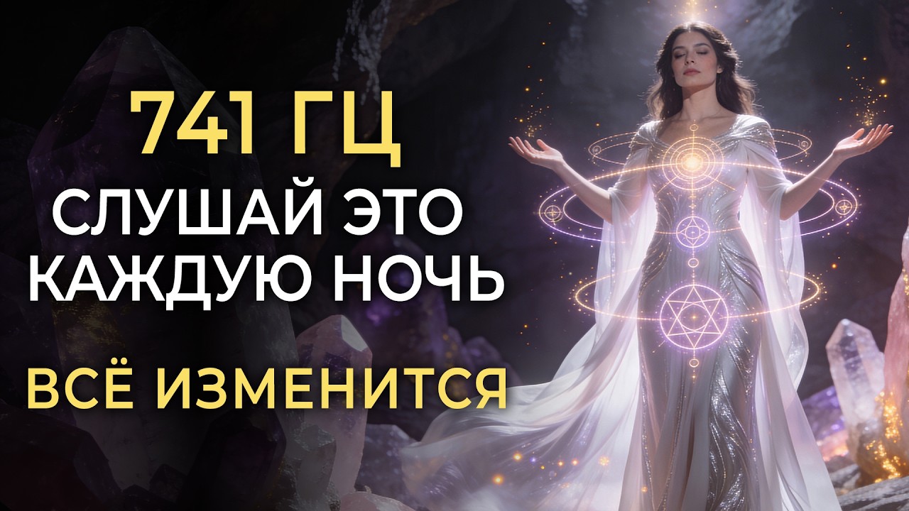 ПРОСТО ВКЛЮЧИ И УСНИ | 741 ГЦ Сам Остановит Утечку Энергии Пока Ты СПИШЬ!