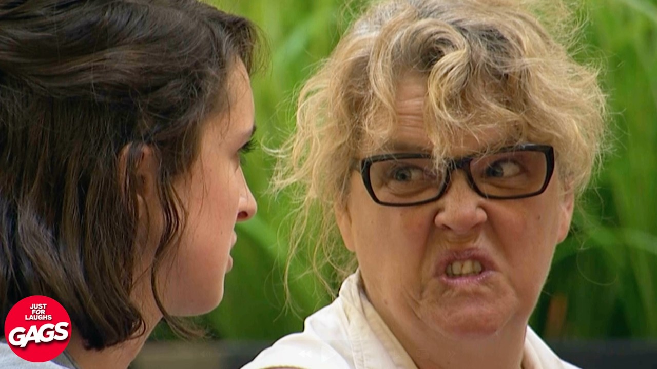 She made her cringe | Just For Laughs Gags