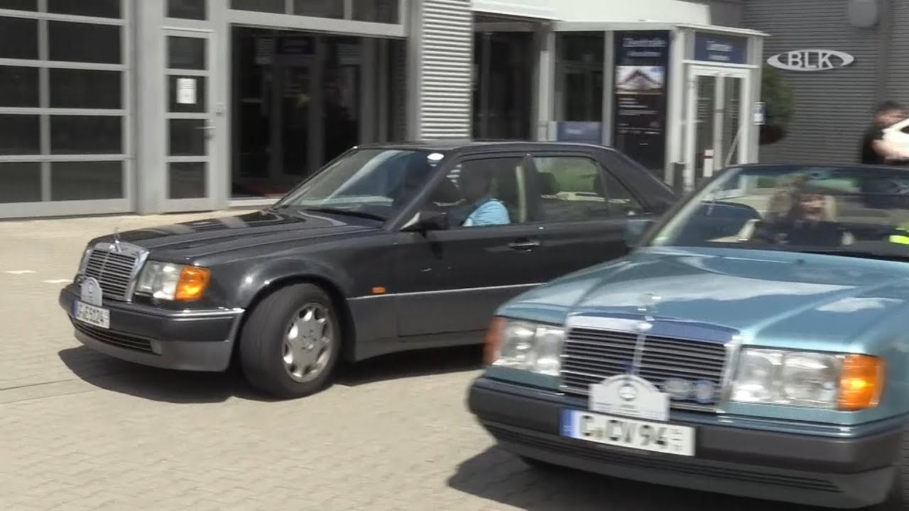Mercedes Benz W124 Fanclub Jahrestreffen E-Klasse Weissenfels Senger-Kraft Cabrio