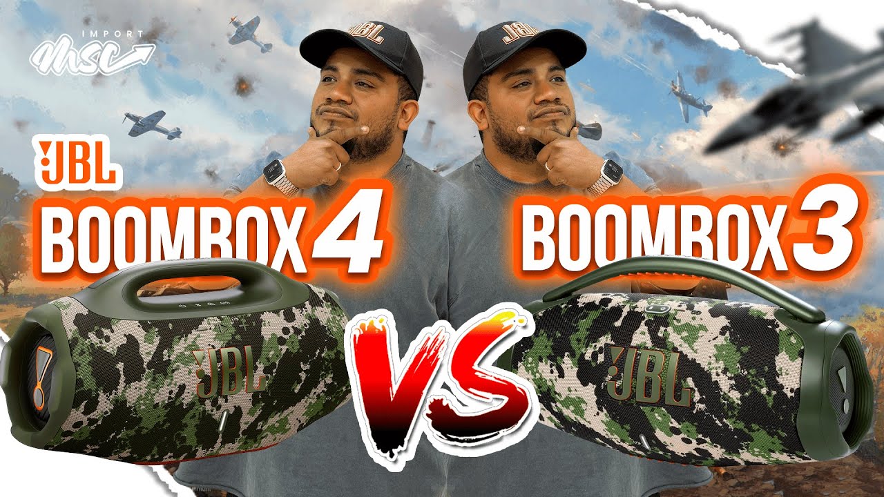 JBL Boombox 4 vs JBL Boombox 3: ¿Vale la pena el CAMBIO? 🤯 (VS definitivo)