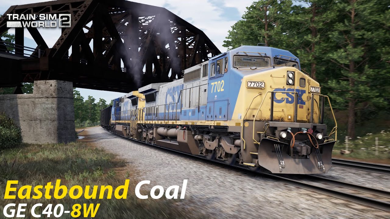 Eastbound Coal : Sand Patch Grade : Train Sim World 2 1080p60fps