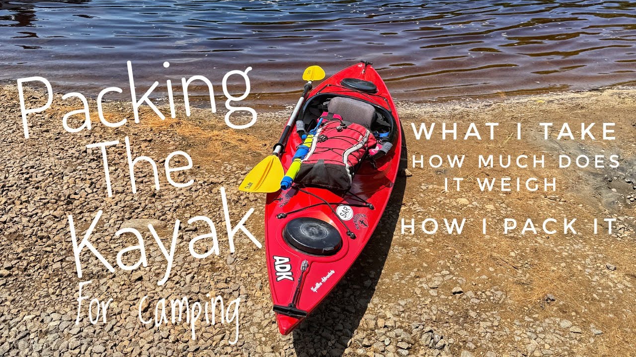 Packing Up the kayak