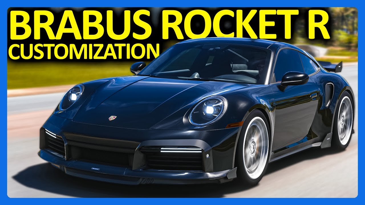 Forza Horizon 5: BRABUS Rocket R!! (FH5 Porsche 911 Turbo S Customization)