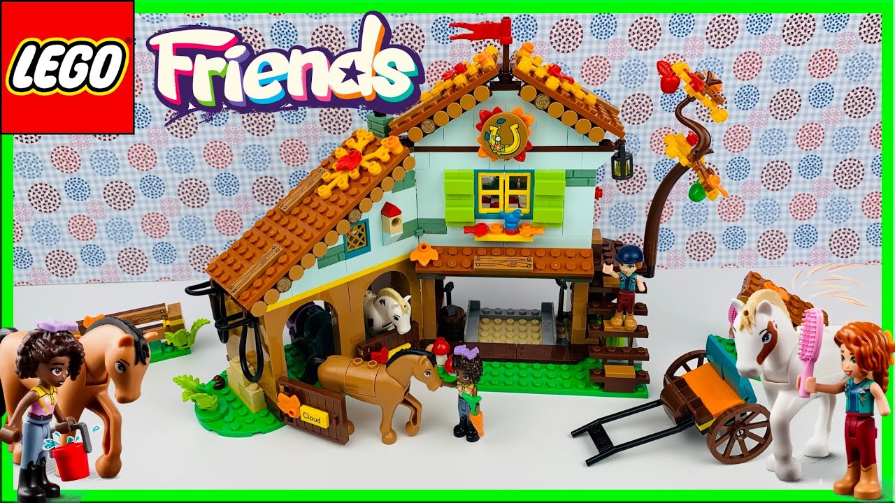 LEGO Friends - Autumns Reitstall -  Horse Stable - 41745 - Stop Motion - Unboxing
