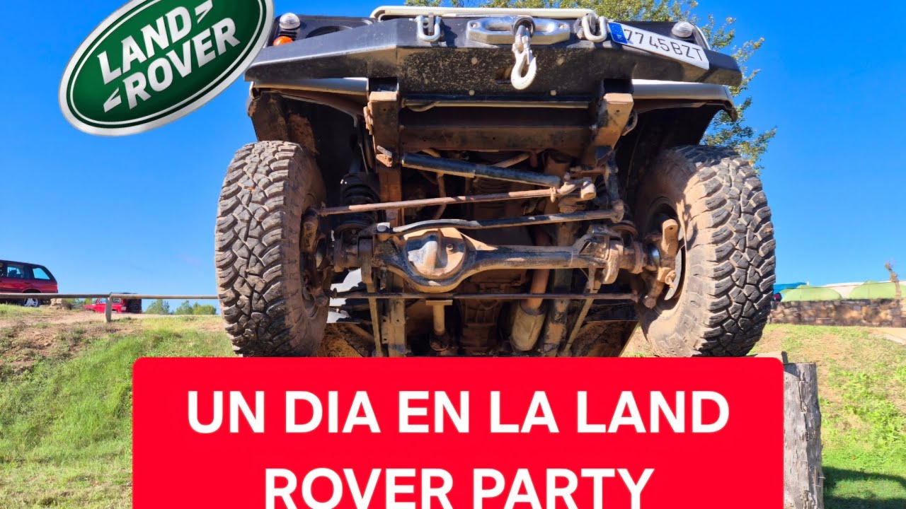 Un dia en la Land Rover Party/#landrover #defender #rangerover #discovery #freelander #offroad #4x4