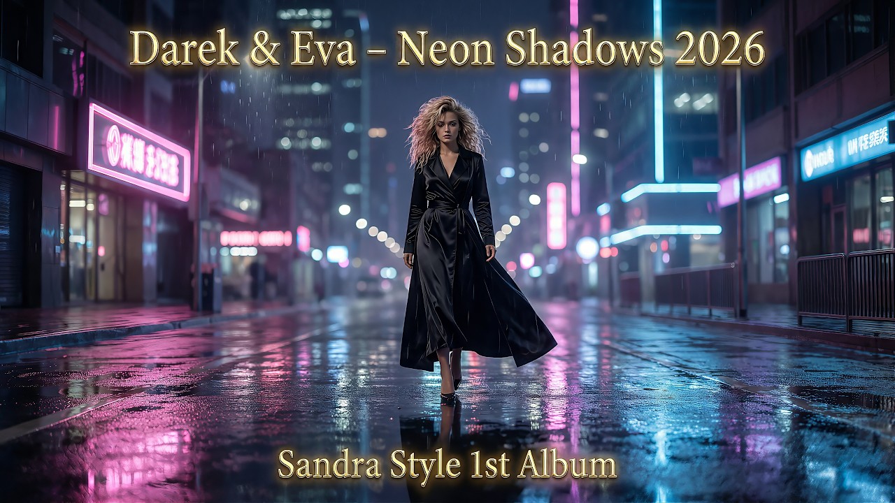 Darek & Eva - Neon Shadows (1st Album Sandra Style 2026)