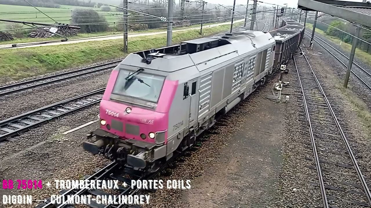CLASS 77 ET AUTRES CIRCULATIONS SUR LE TRIAGE DE CULMONT-CHALINDREY