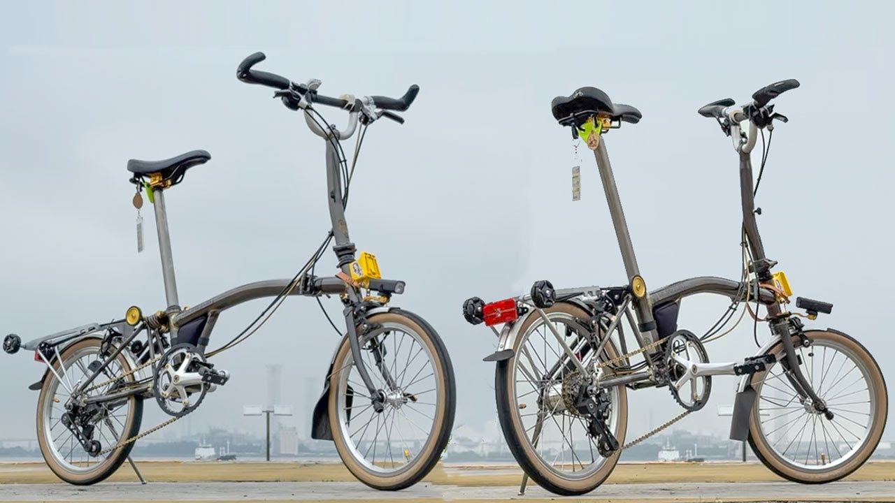 BROMPTON CUSTOM BOOK 撮影会から１ヶ月もすると姿は変わり始めていた。