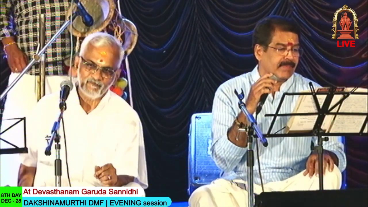 Bhakthigana tharangni by T.S.Radhakrushnaji | Live