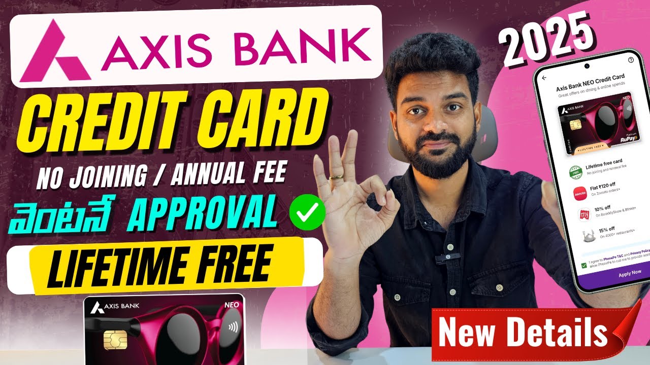 Axis Bank Lifetime Free Credit Card | How to Get Axis Bank Credit Card Lifetime Free in 2025