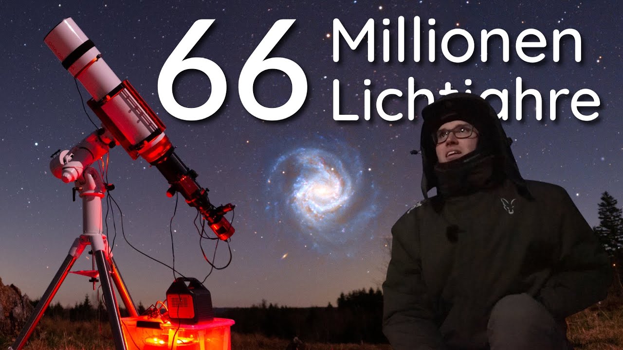 Vor 4 Jahren hatte ich diese Galaxie zufällig im Bild! #astrofotografie 🔭