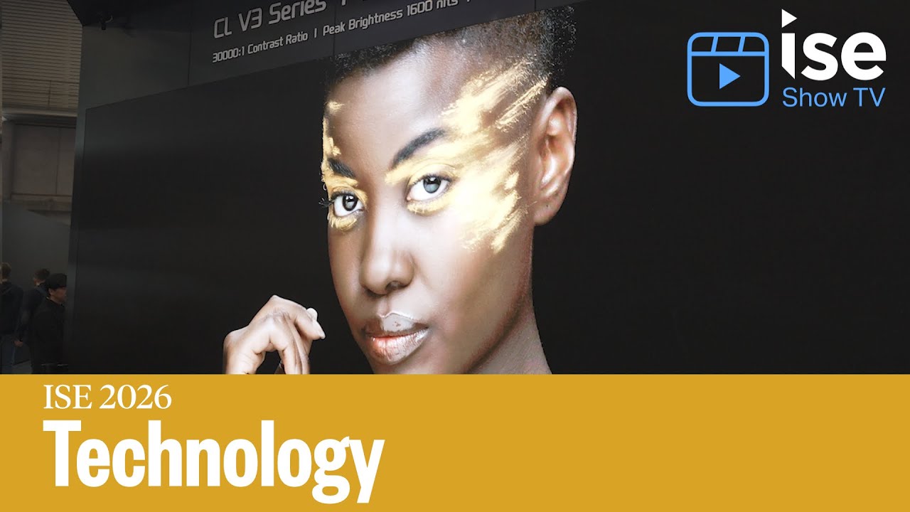 Absen's CL V3 LED screen | Tech demo | ISE 2026