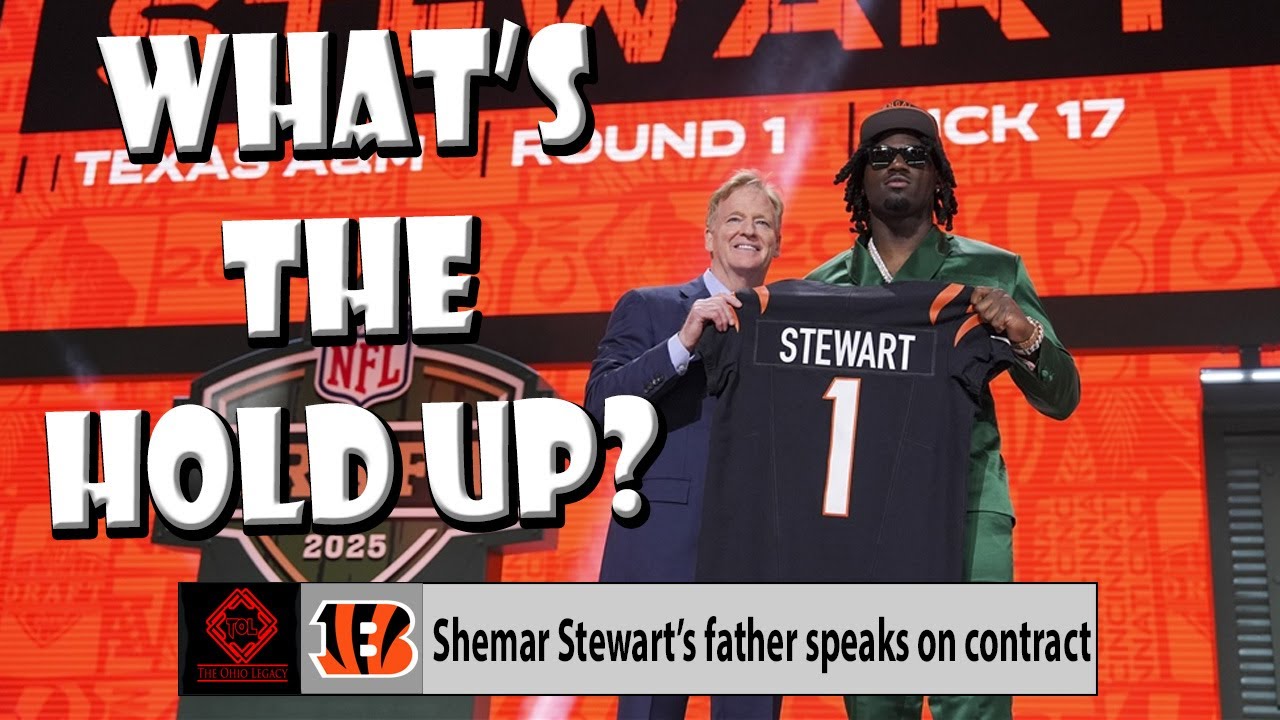 Cincinnati Bengals Shemar Stewart's Fathers Speak On Contract | FULL HOLD UP Break Down