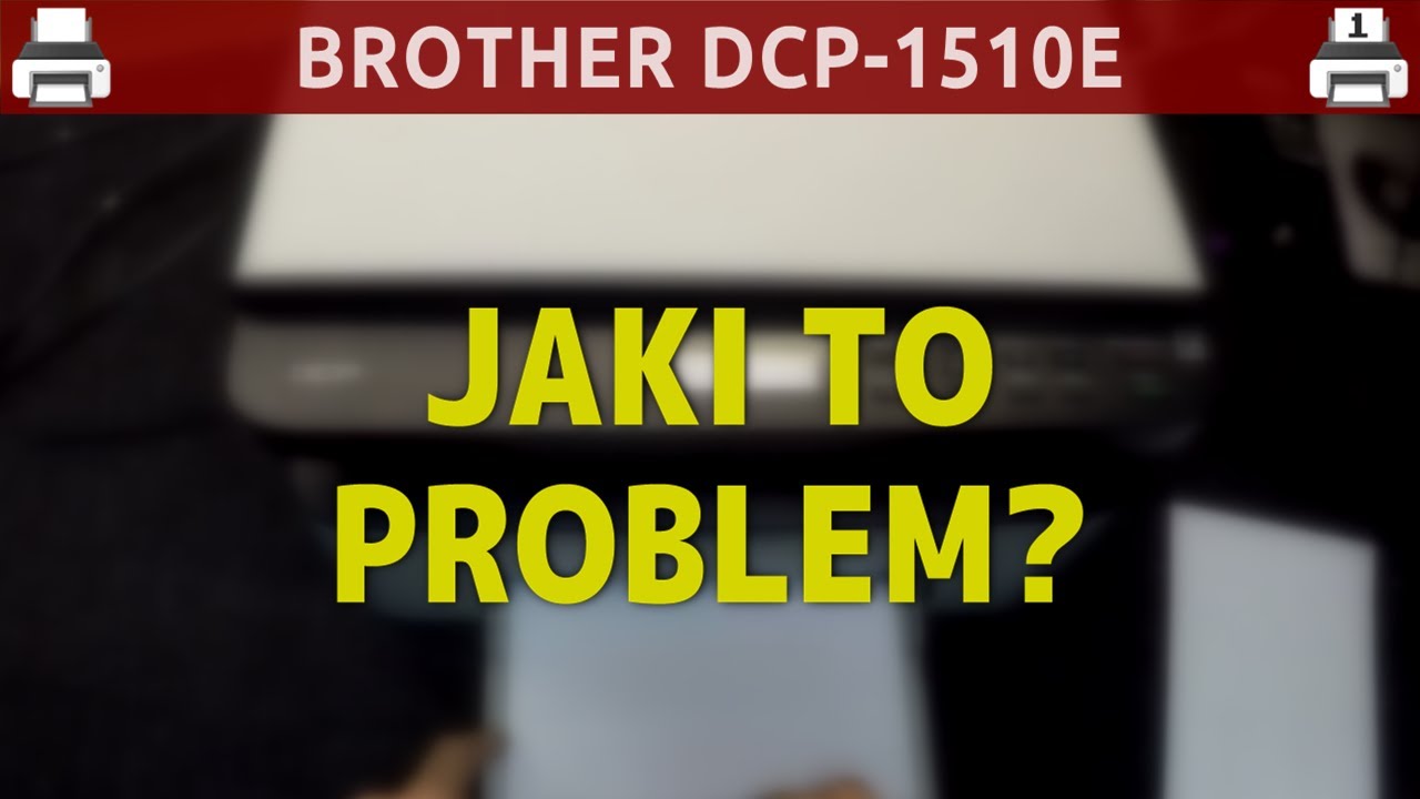 BROTHER DCP-1510E 🖨️ Jaki to problem? &middot; #wSobotę