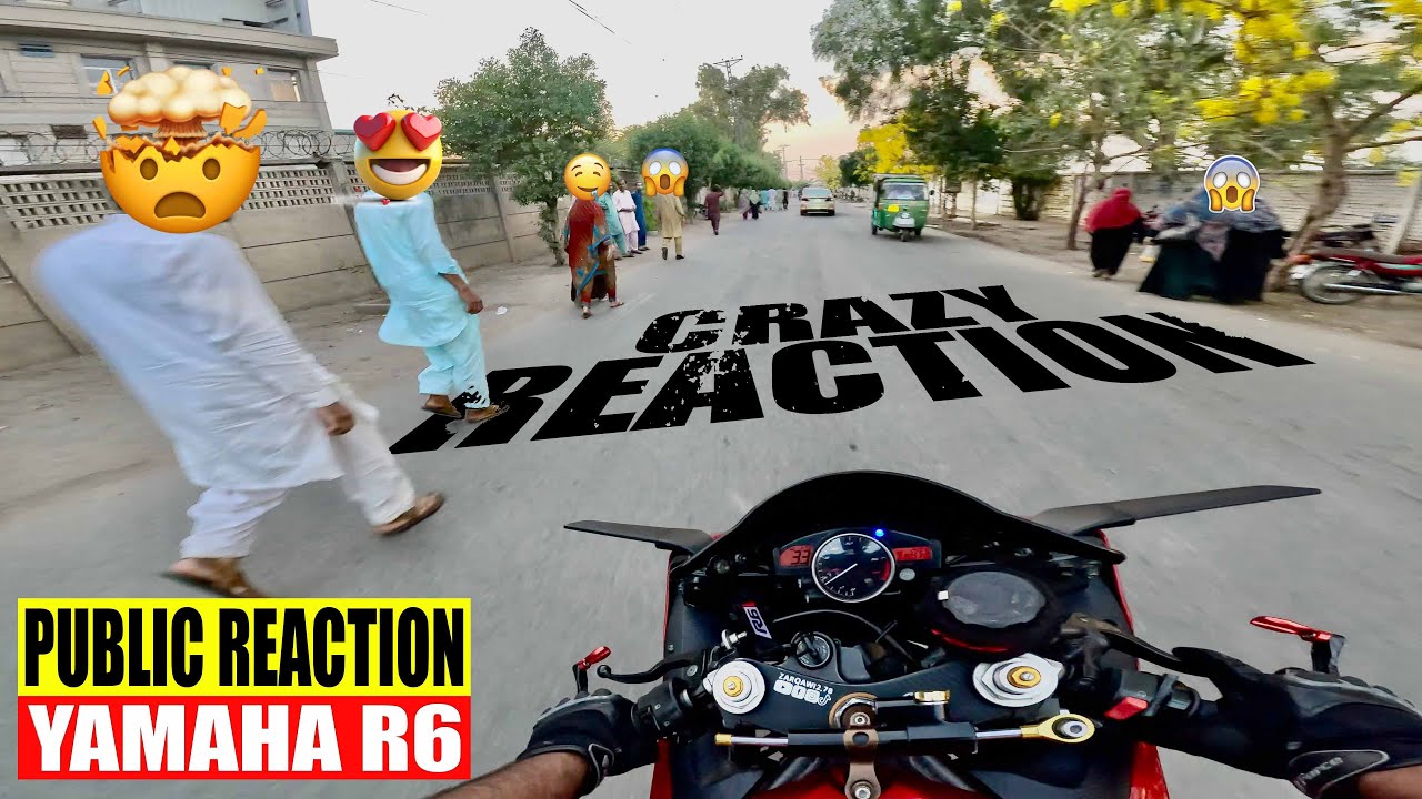 YAMAHA R6 Epic Public Reaction In Pakistan | Part 1 | GoPro Experiment | Arslan Sheikh MotoVlogs