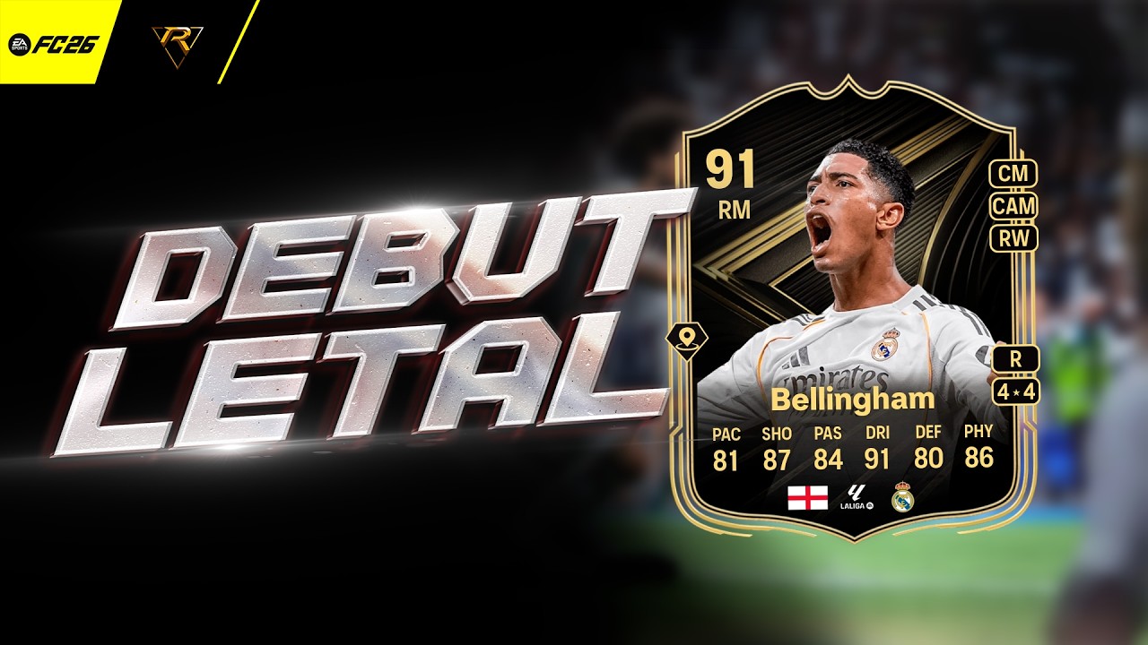 DEBUT EN DIVISION 6🔥Bellingham TOTW 91 mete HAT-TRICK en Rivals FC26