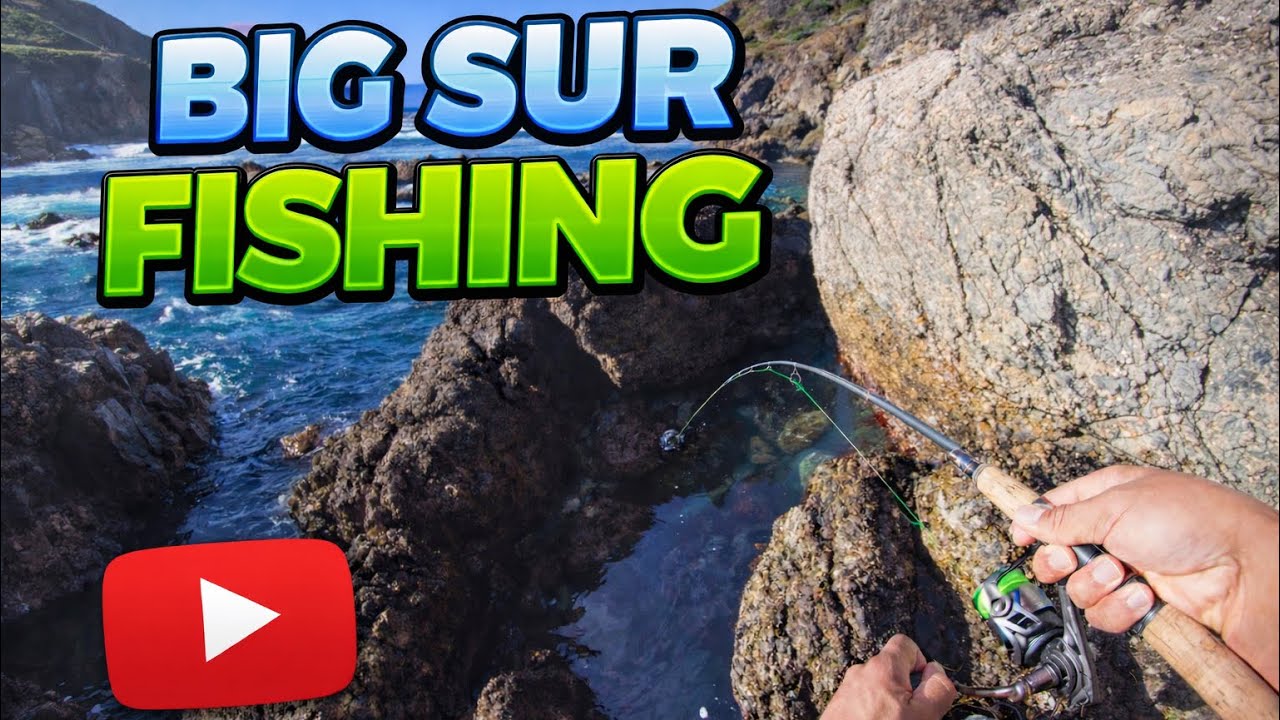 Rock Fishing Big Sur’s Hidden Tide pools! 