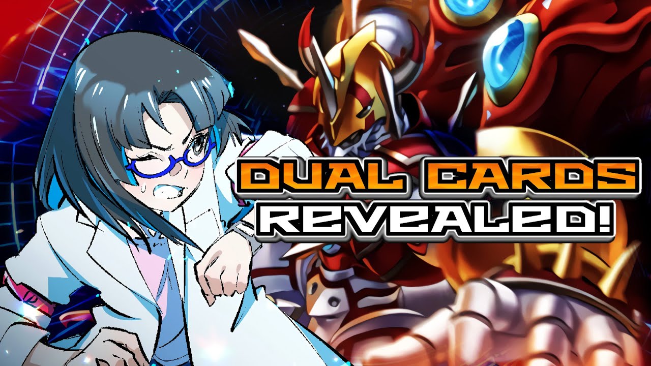 Digimon TCG | DUAL CARDS REVEALED! IT'S A WHOLE NEW GAME!