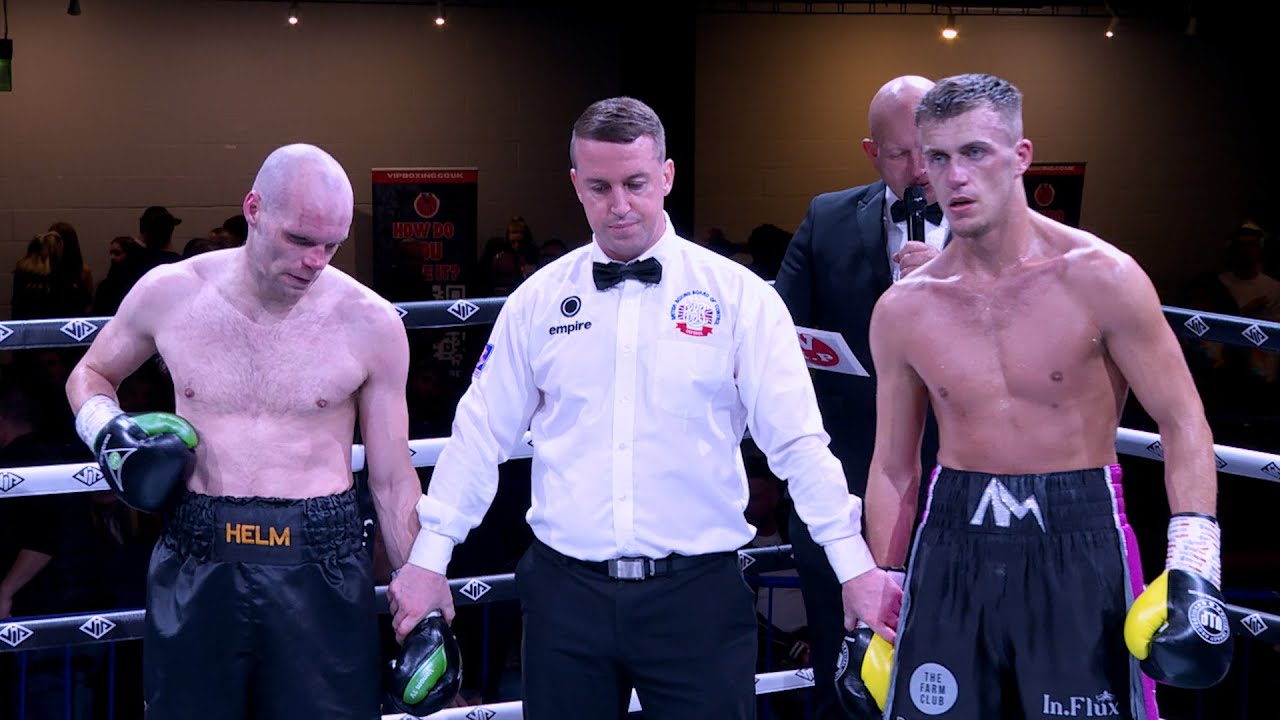 Ashley Marron vs Richard Helm at VIP's Bolton show (2.03.2024)