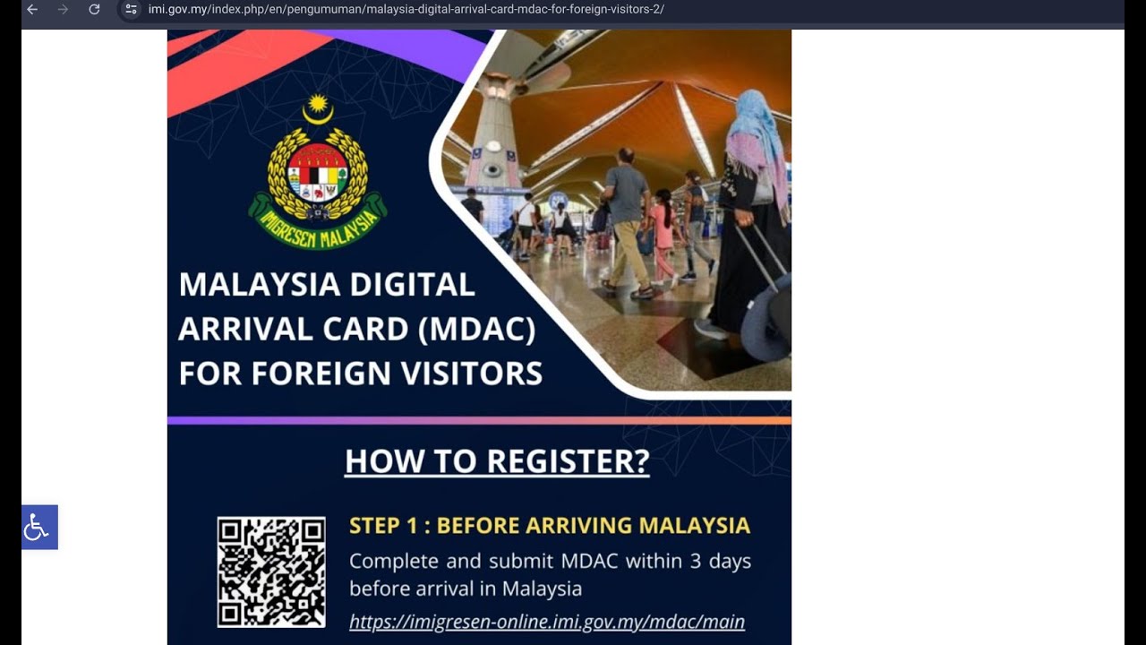 Malaysia Digital Arrival Card Tutorial Guide | MDAC Requirement | Autogate Immigration Process