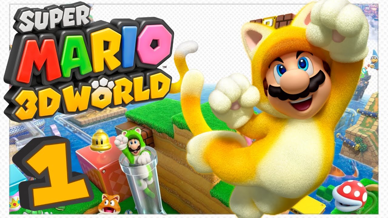 SUPER MARIO 3D WORLD 🐾 #1 Mit Katzen-Mario ein neues Abenteuer!