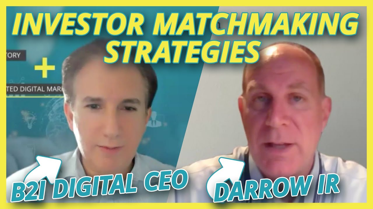 B2i Digital CEO David Shapiro Discusses Innovative Investor Matchmaking Strategies with Darrow IR