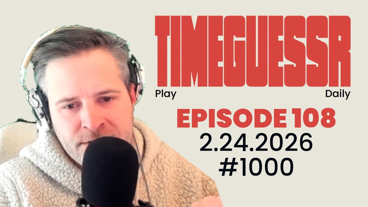 1000th day of Timeguessr Daily! | TimeGuessr Daily | #999 | 2.23.2026 | EP107