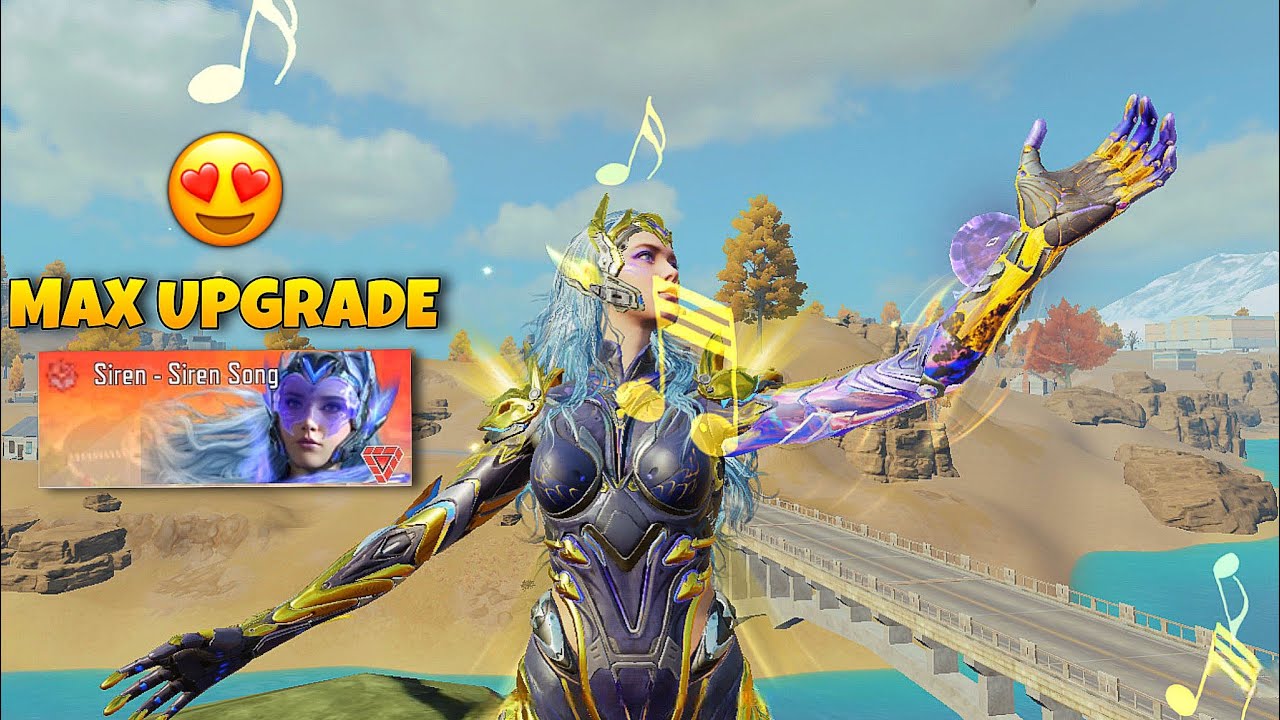 MYTHIC SIREN - SIREN SONG 😍 MAX UPGRADE | COD MOBILE 