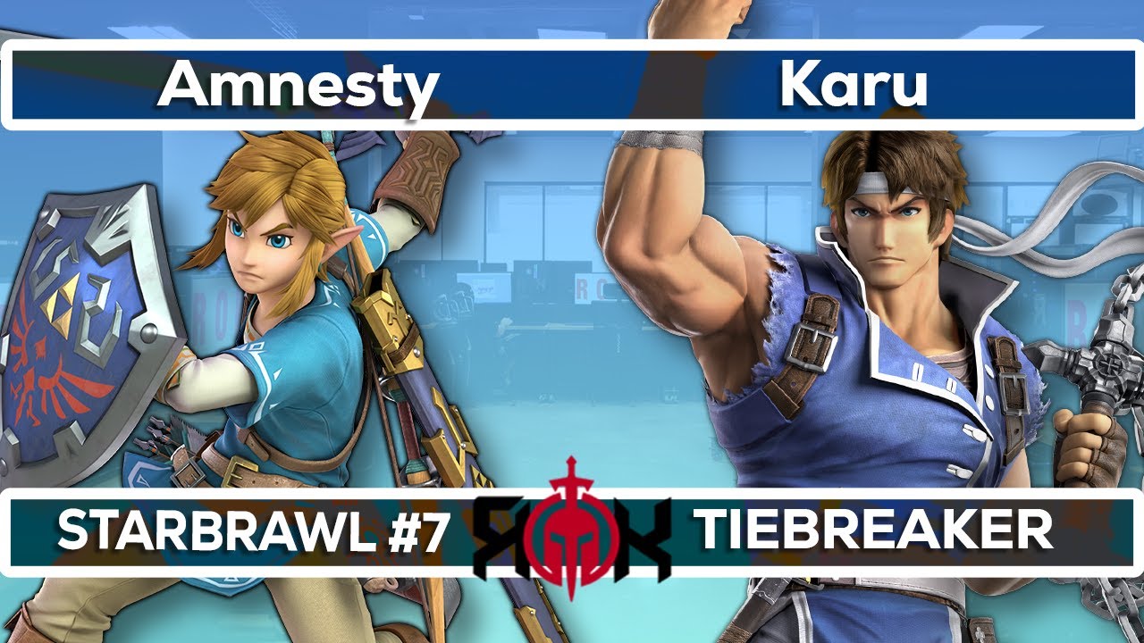 Amnesty (Link) vs Karu (Richter) - Florida Ultimate Summit Qualifying Tiebreaker - Smash Ultimate