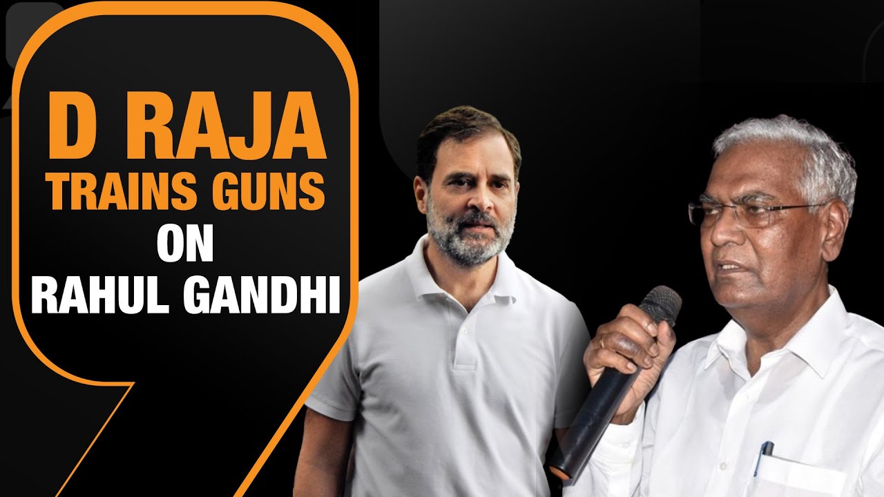 D Raja Questions Rahul Gandhi Fighting From Wayanad | News9