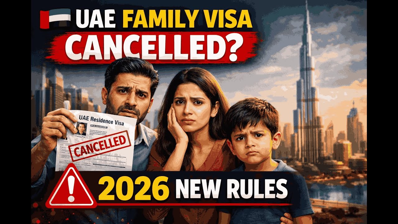 UAE Family Visa Cancellation Rules 2026 | Complete Process, Fees & New Updates