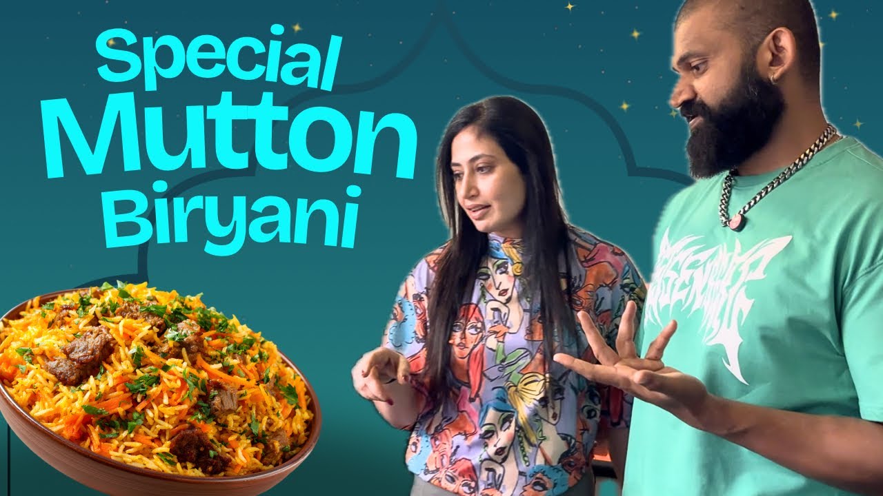 Wife vs MutantChef 😎🔥 | ಮಟನ್ ಬಿರಿಯಾನಿ Recipe | Full Uncut Fun | mutton biryani