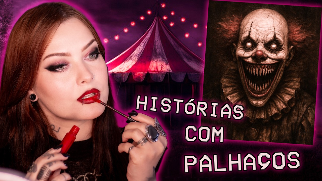 Terror e Make ep. 76 | Lendo hist&oacute;rias de terror dos inscritos 👻