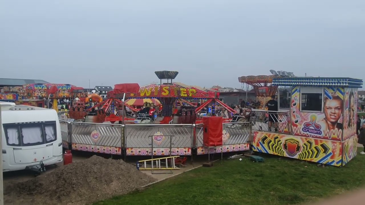 David Guest's Twister|Easter Fun Fair|Off-Ride POV|April 2023