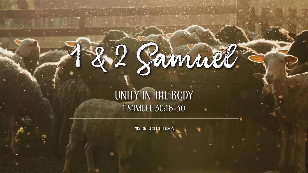 1 Samuel 30:16-31 | Unity in the Body