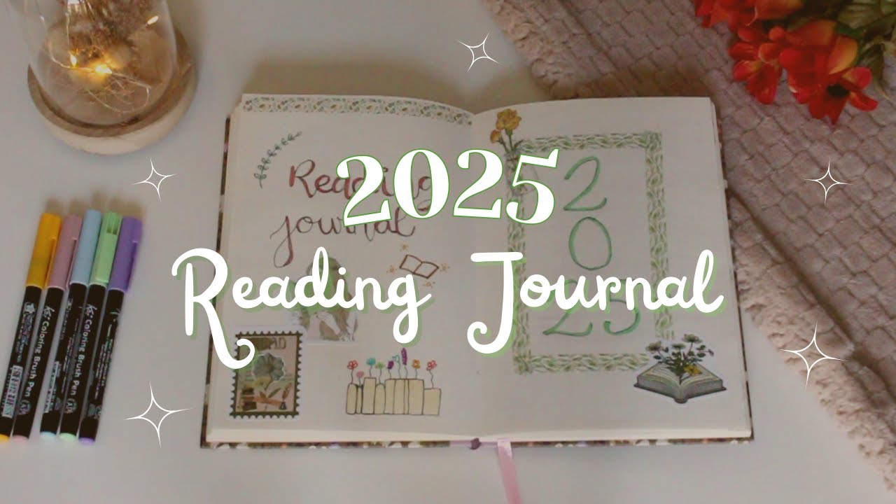 READING JOURNAL 2025 | secciones, lecturas, youtube