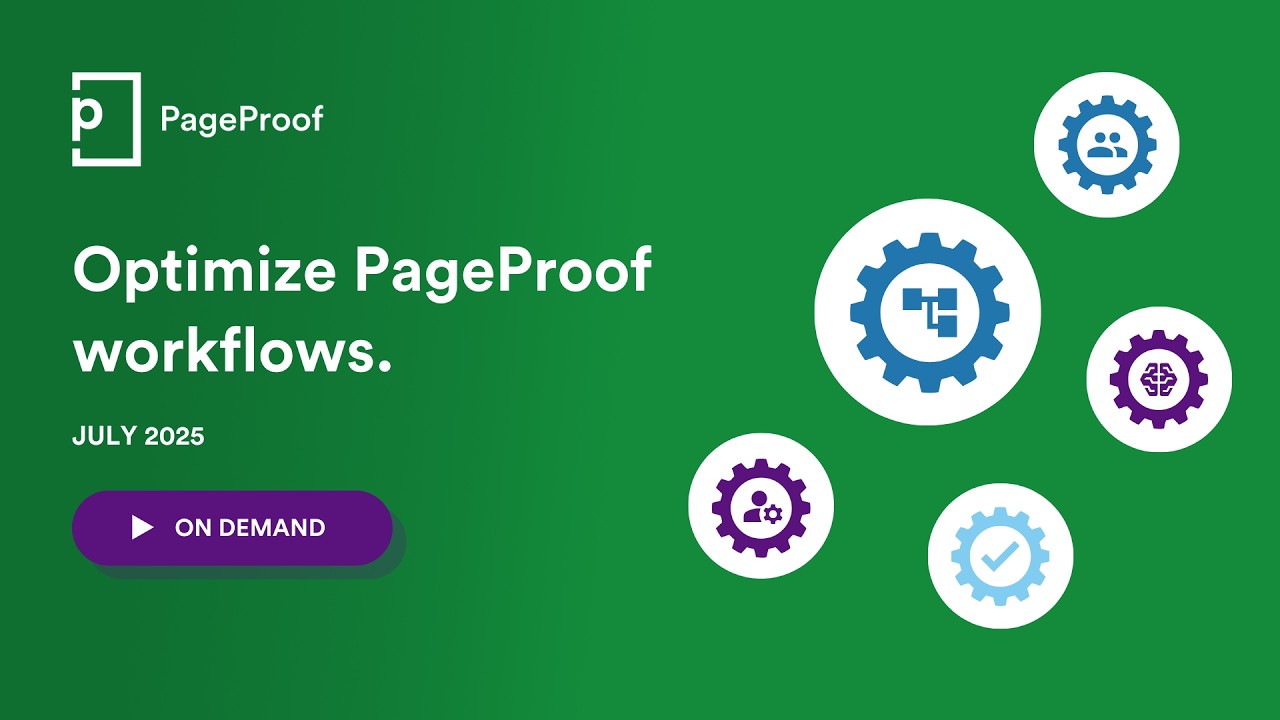 PageProof Academy: How to build & optimize workflows in PageProof