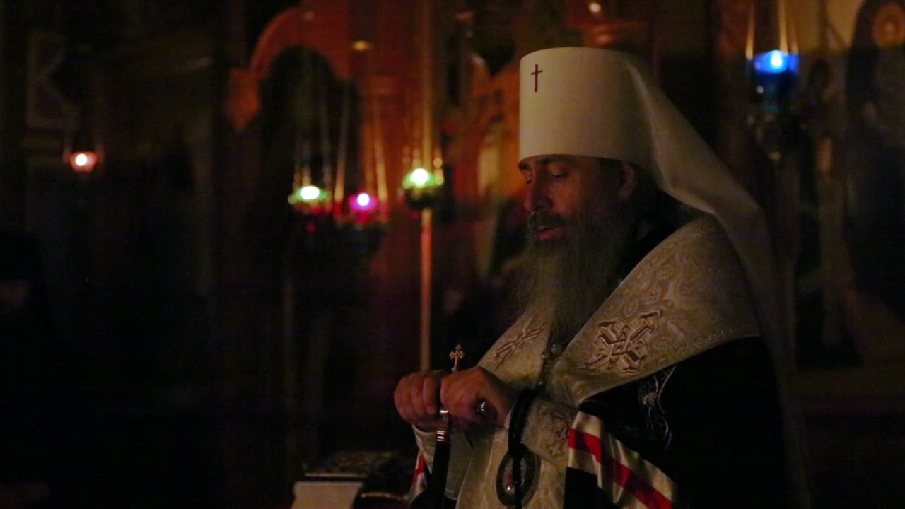 Слово митр. Арсения после монашеского пострига. Святогорская Лавра. 11.4.17 г.