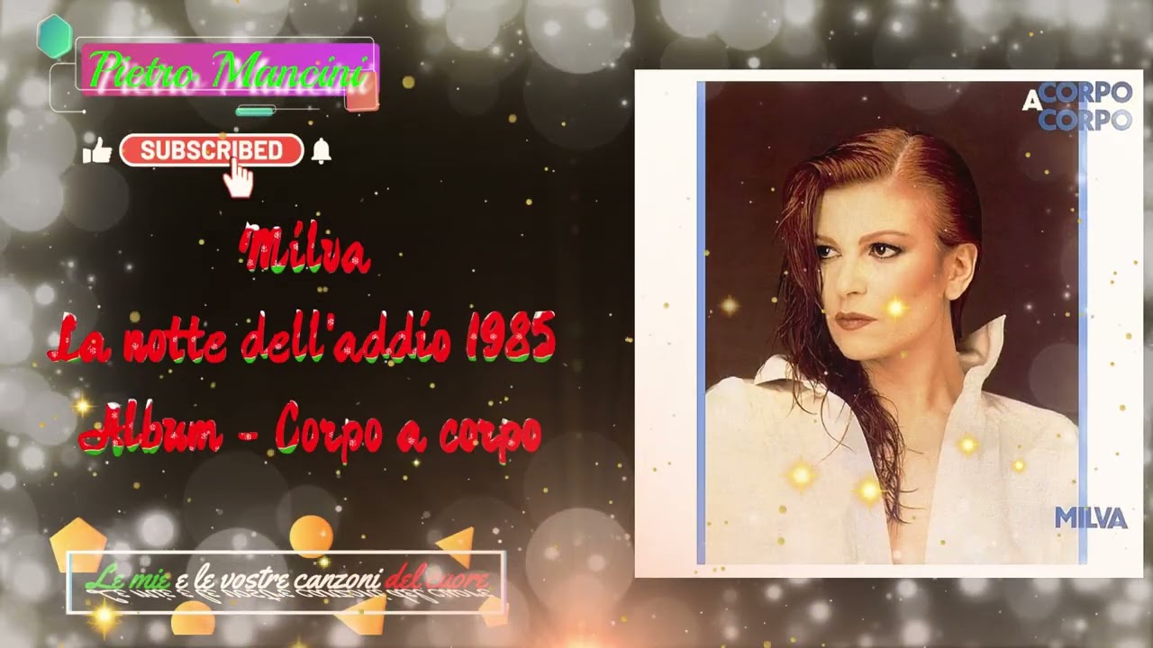 Milva - La notte dell'addio 1985