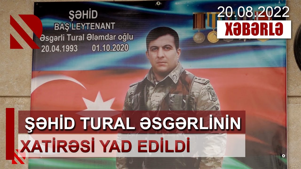 Şəhid Tural Əsgərlinin xatirəsi yad edildi