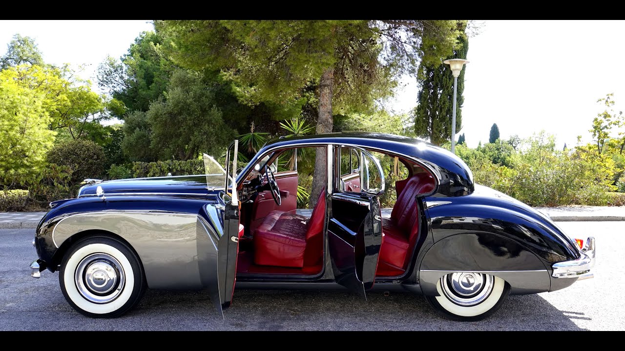 1957 Jaguar MKVIII Classic wedding car hire Marbella, Malaga