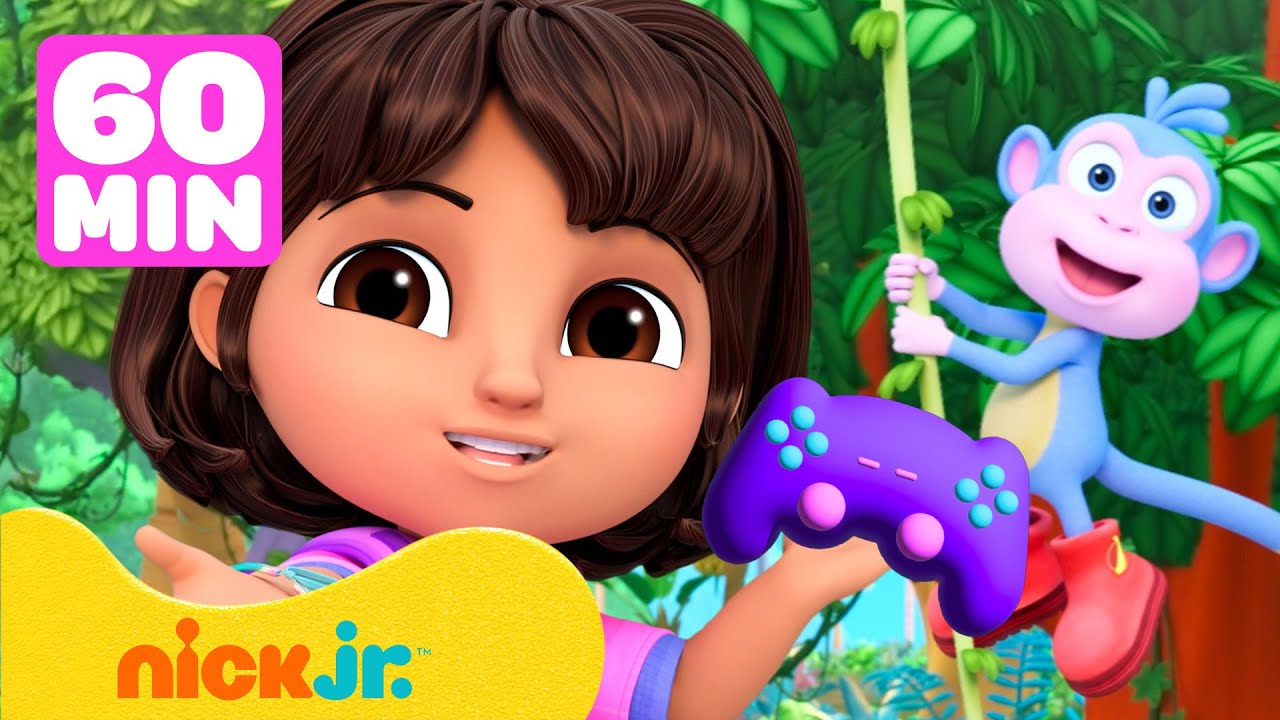 Dora | Spiele 60 Minuten mit Dora! 🎮 | Nick Jr. Deutschland